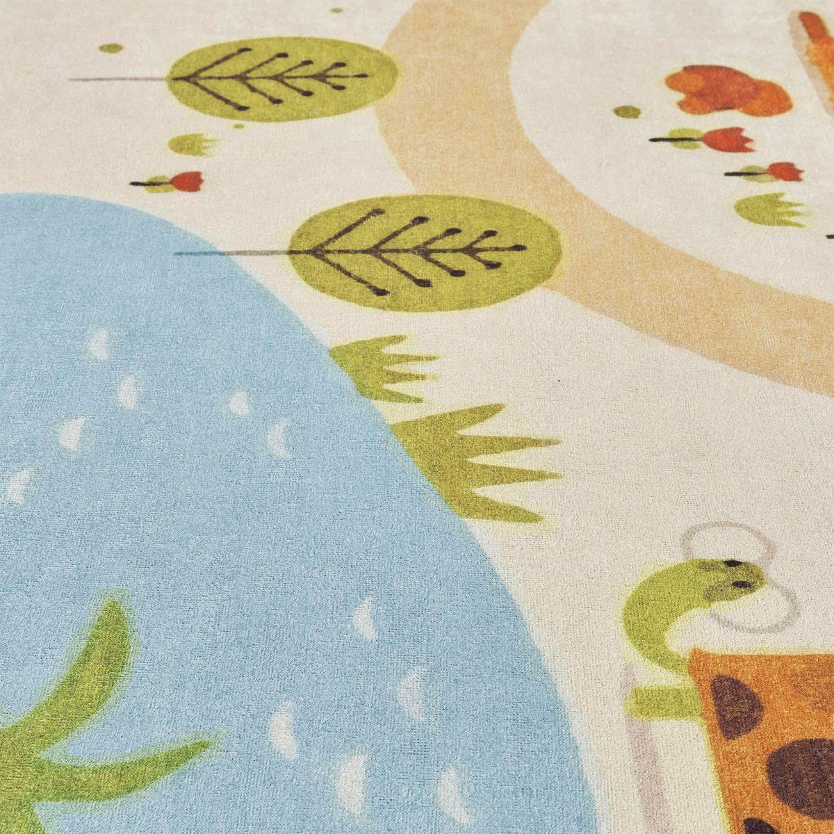 Tapis enfant LYN11 GPS, très doux et facile d'entretien — vue 4