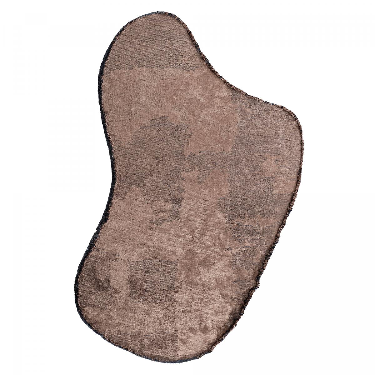 Tapis salon LYN17 AKA kilim, forme originale, Tissé à la main