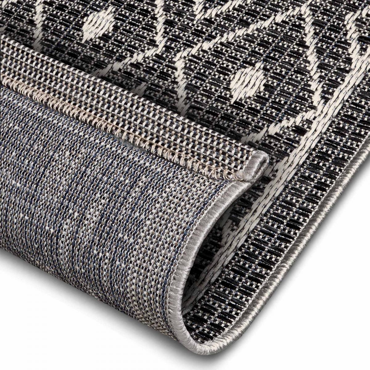 Tapis exterieur kilim géométrique, LAHAL, résistant et original — vue 5