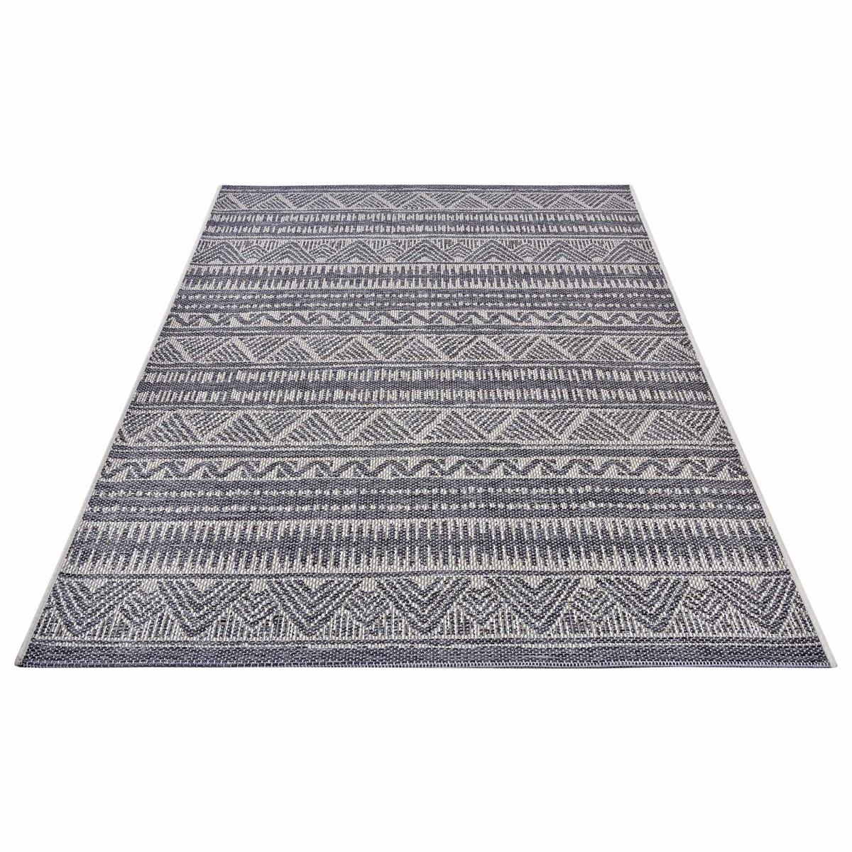 Tapis exterieur kilim ethnique, motif authentique, LOTO — vue 4