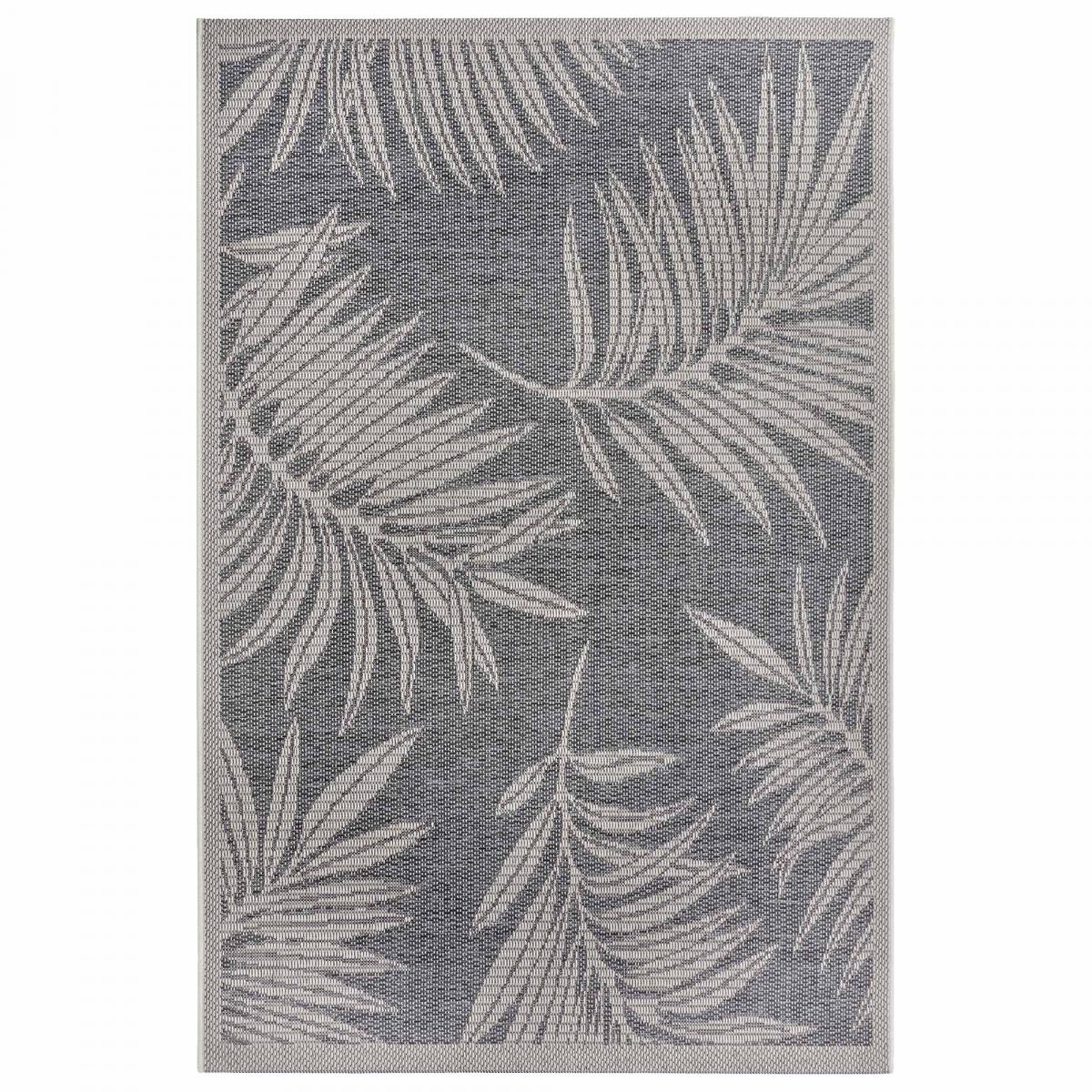 Tapis exterieur kilim nature floral, originalité artisanale PARU