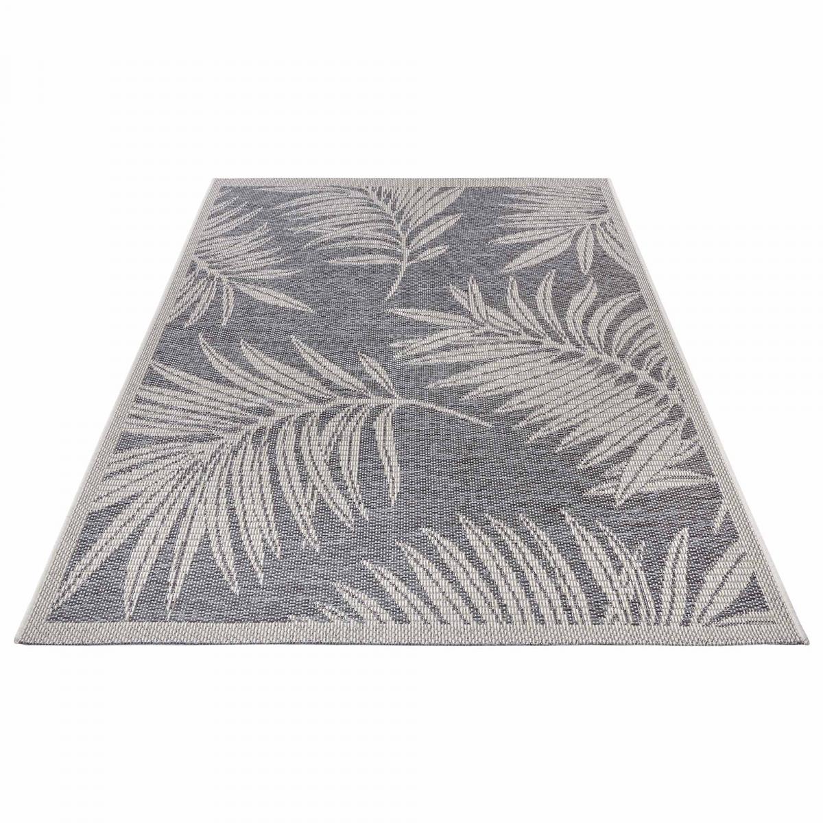 Tapis exterieur kilim nature floral, originalité artisanale PARU — vue 4
