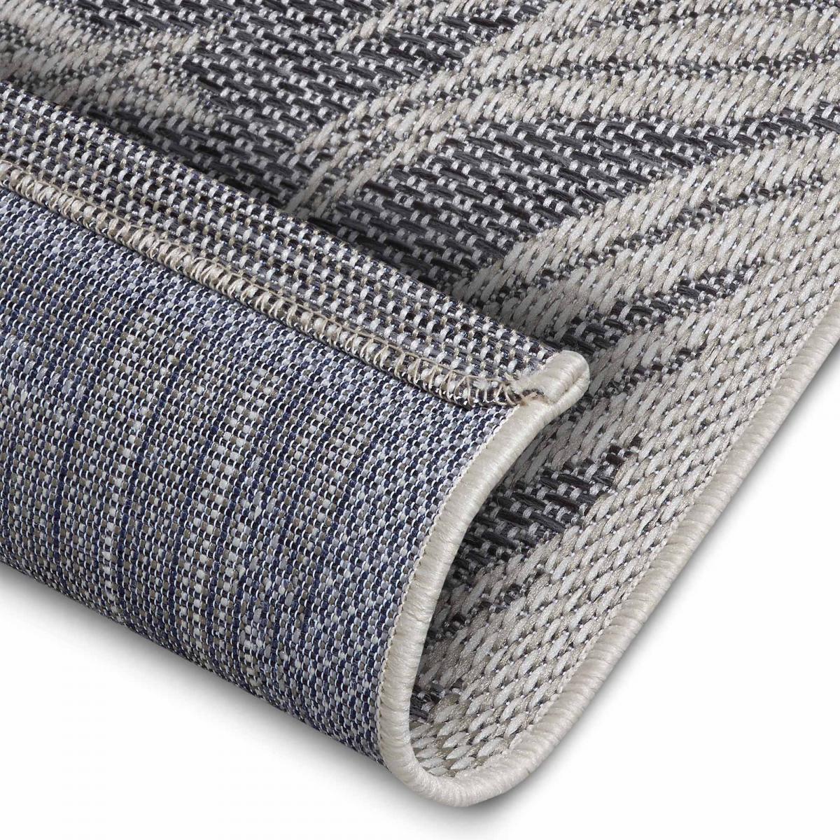 Tapis exterieur kilim nature floral, originalité artisanale PARU — vue 5