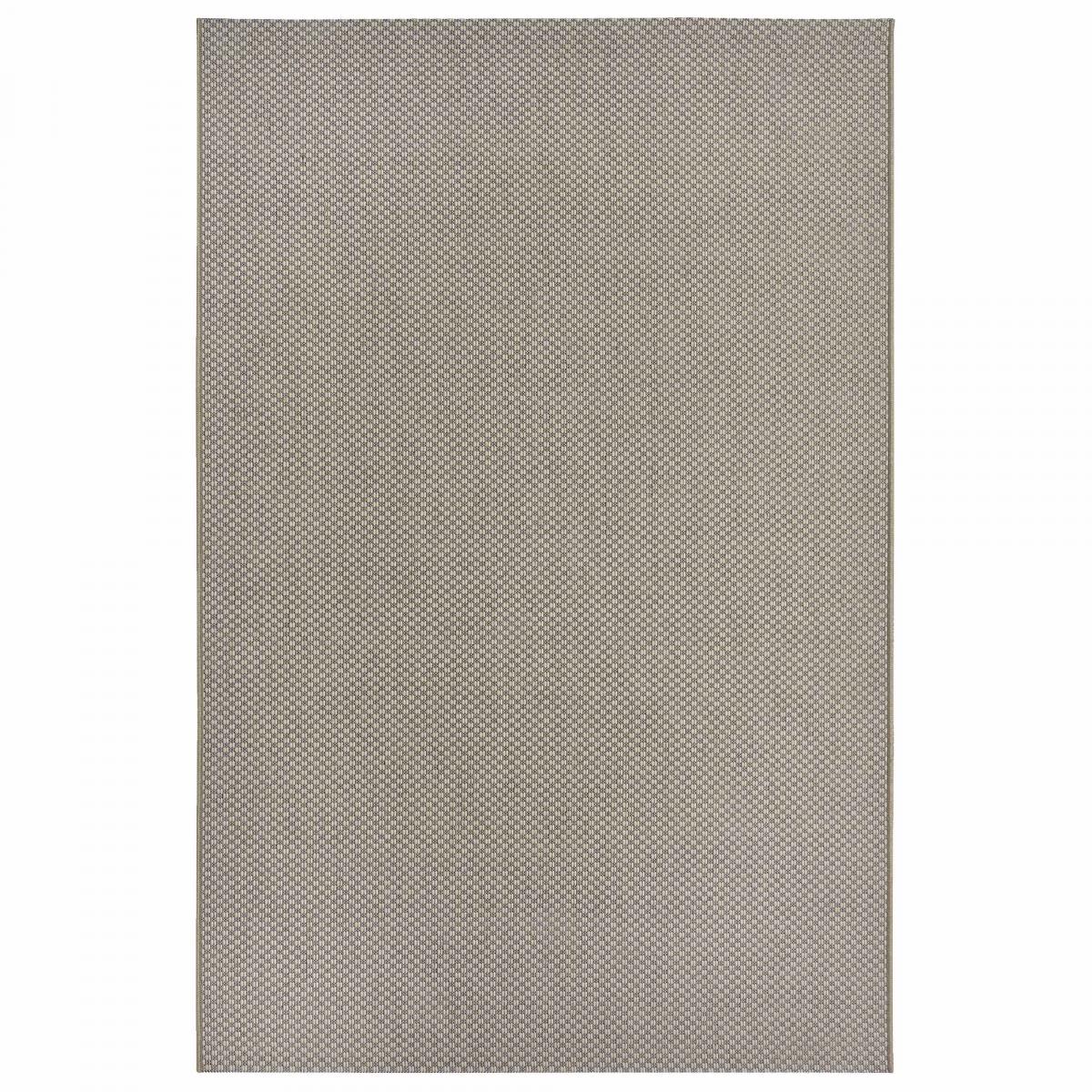 Tapis exterieur kilim géométrique, structure tissée résistante, PURE