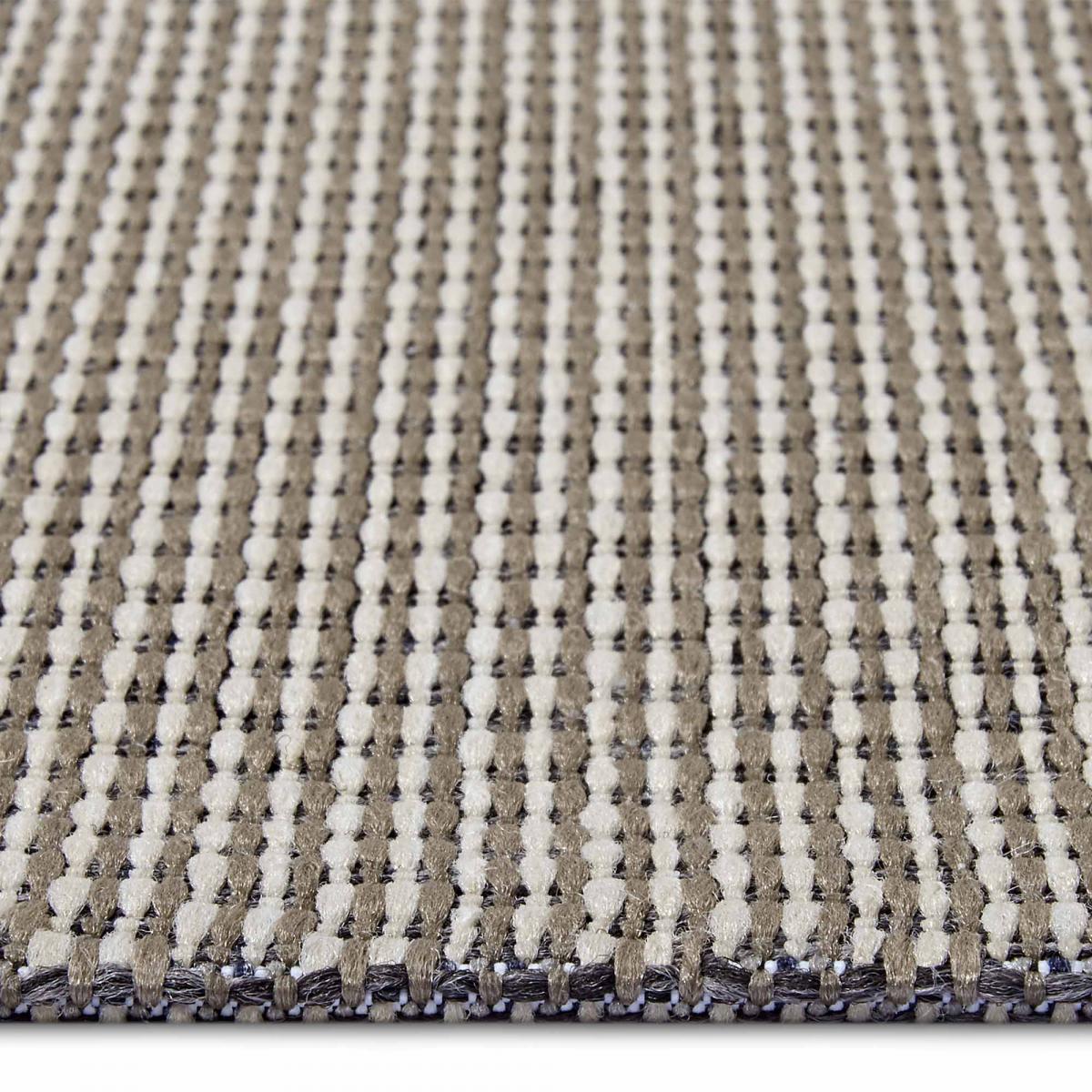 Tapis exterieur kilim géométrique, structure tissée résistante, PURE — vue 6