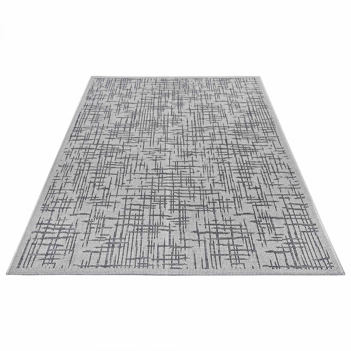 Tapis exterieur kilim géométrique, tissé, TELU idéal extérieur — vue 4