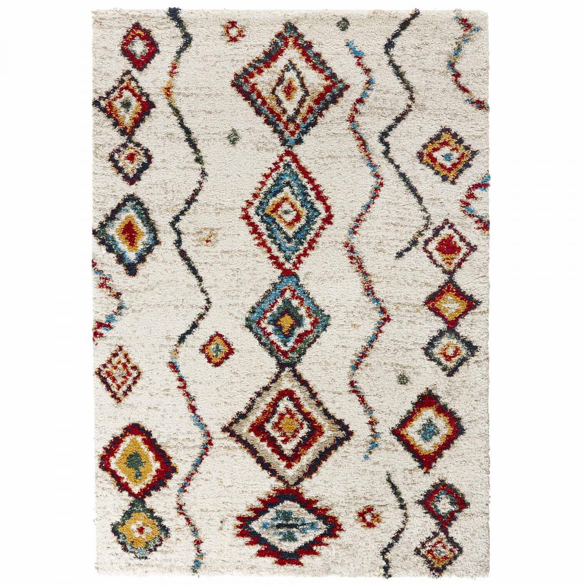Tapis berbère, motif shaggy authentique, BERBERO confort