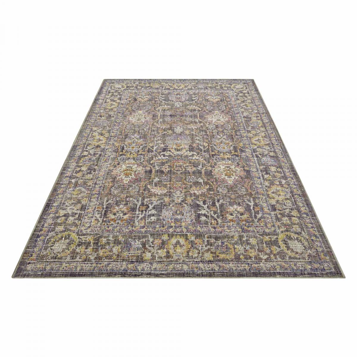 Tapis exterieur kilim motif oriental, LUXORA, authentique et résistant — vue 4