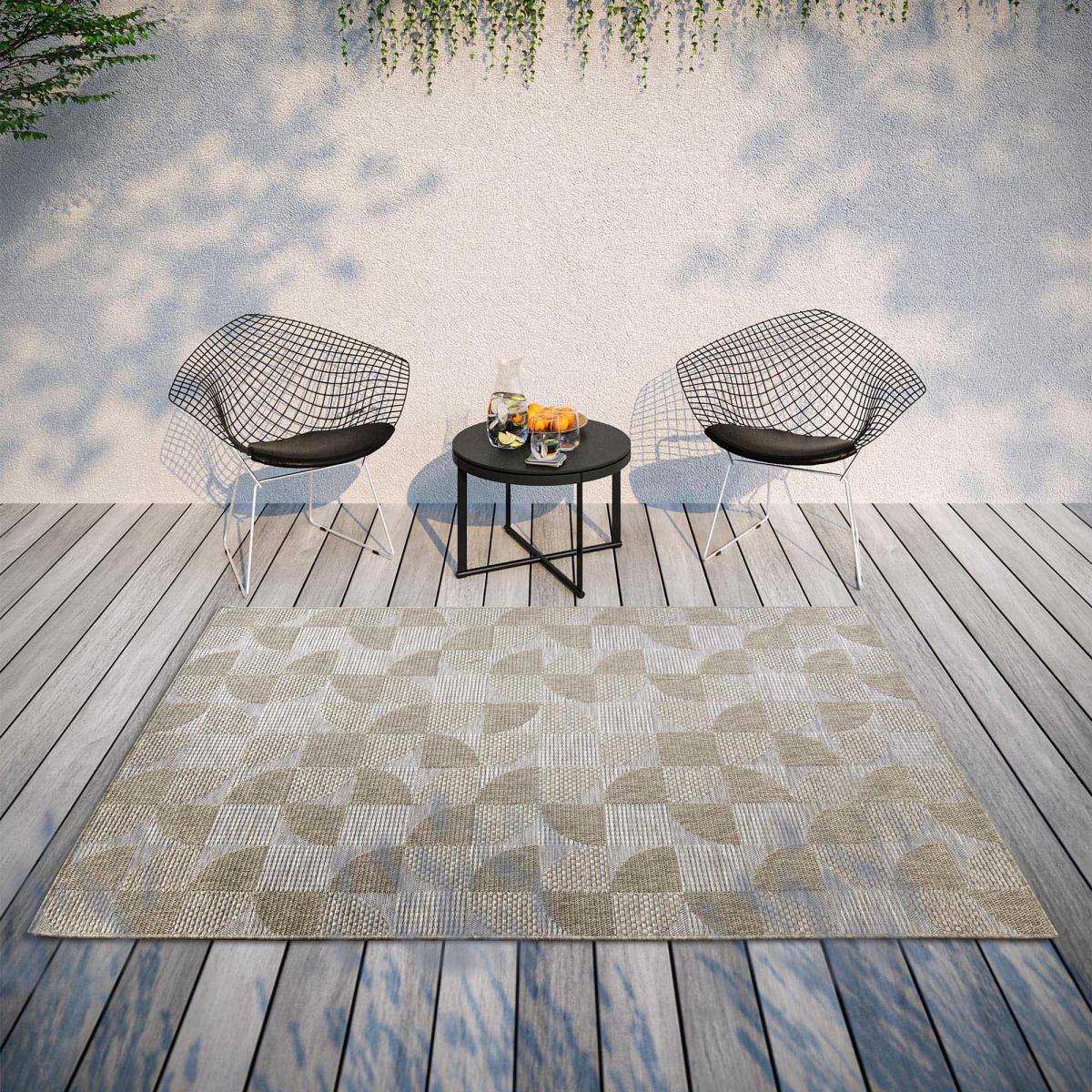 Tapis exterieur MARGARETHA Géométrique — vue 3