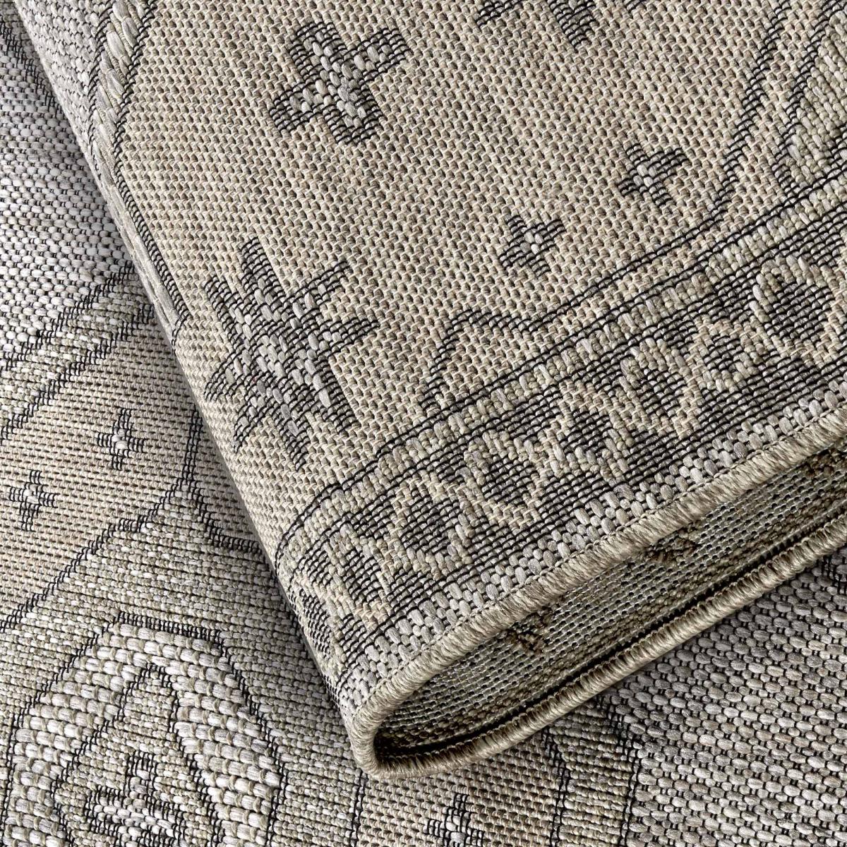 Tapis exterieur, motif oriental, structure résistante pliable, ROBERT — vue 4