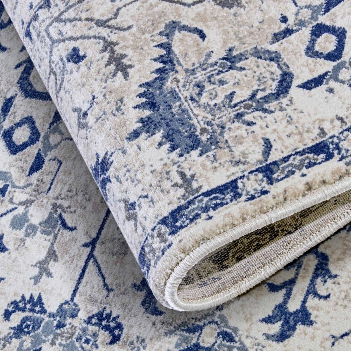 Tapis d'orient, motif oriental, EMMANUEL, ambiance chaleureuse — vue 4