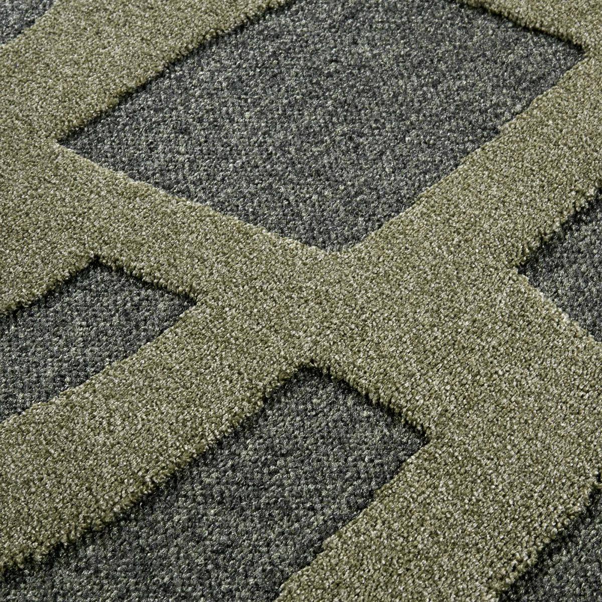 Tapis kilim, motif géométrique authentique, kilim tissé, THERESE — vue 5