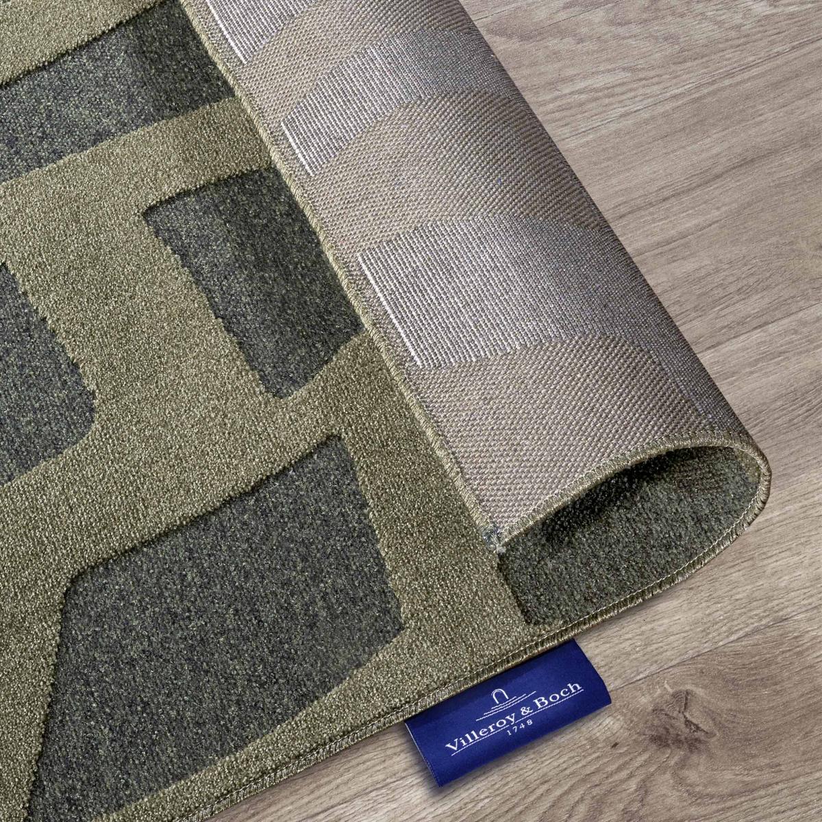 Tapis kilim, motif géométrique authentique, kilim tissé, THERESE — vue 6