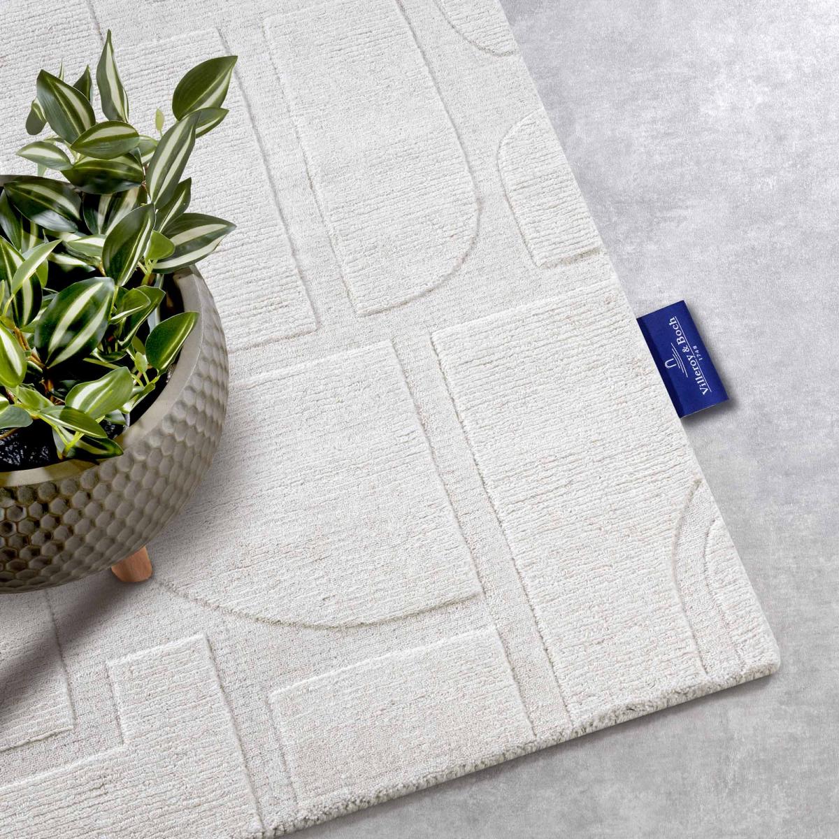 Tapis salon ALEXIS, motif géométrique — vue 4