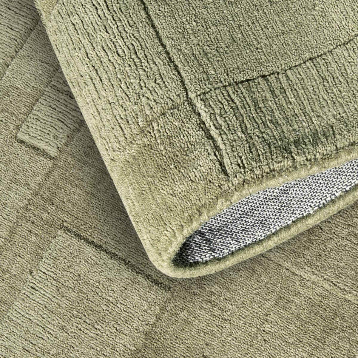 Tapis salon, motif géométrique authentique, WILHELMINE, tissé main — vue 4