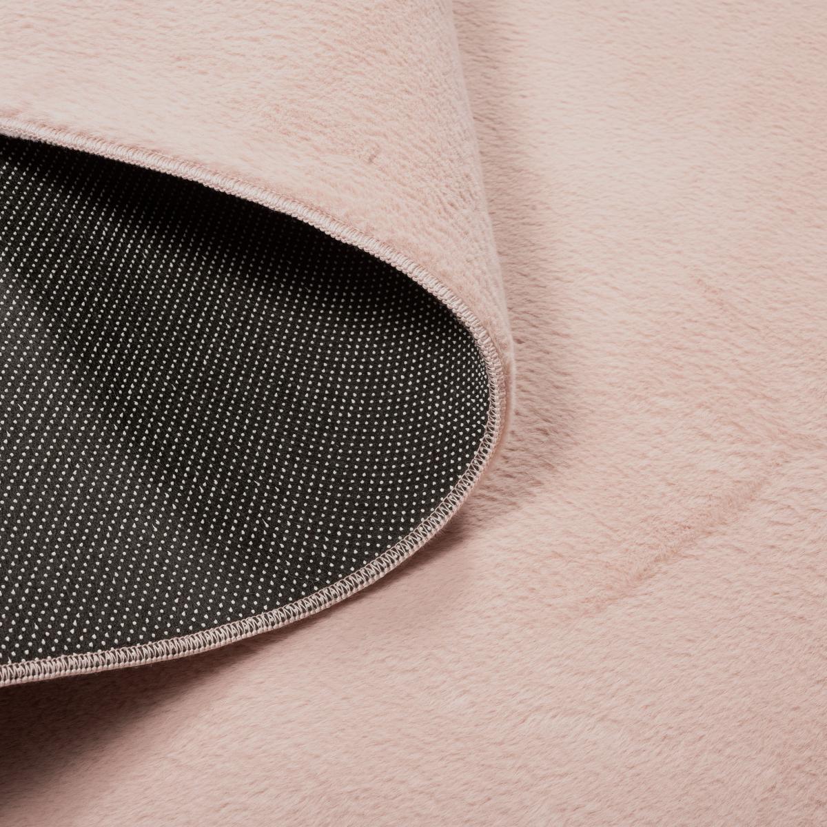 Tapis salon ultra doux, uni et lavable LYN50, aussi idéal pour la chambre — vue 5