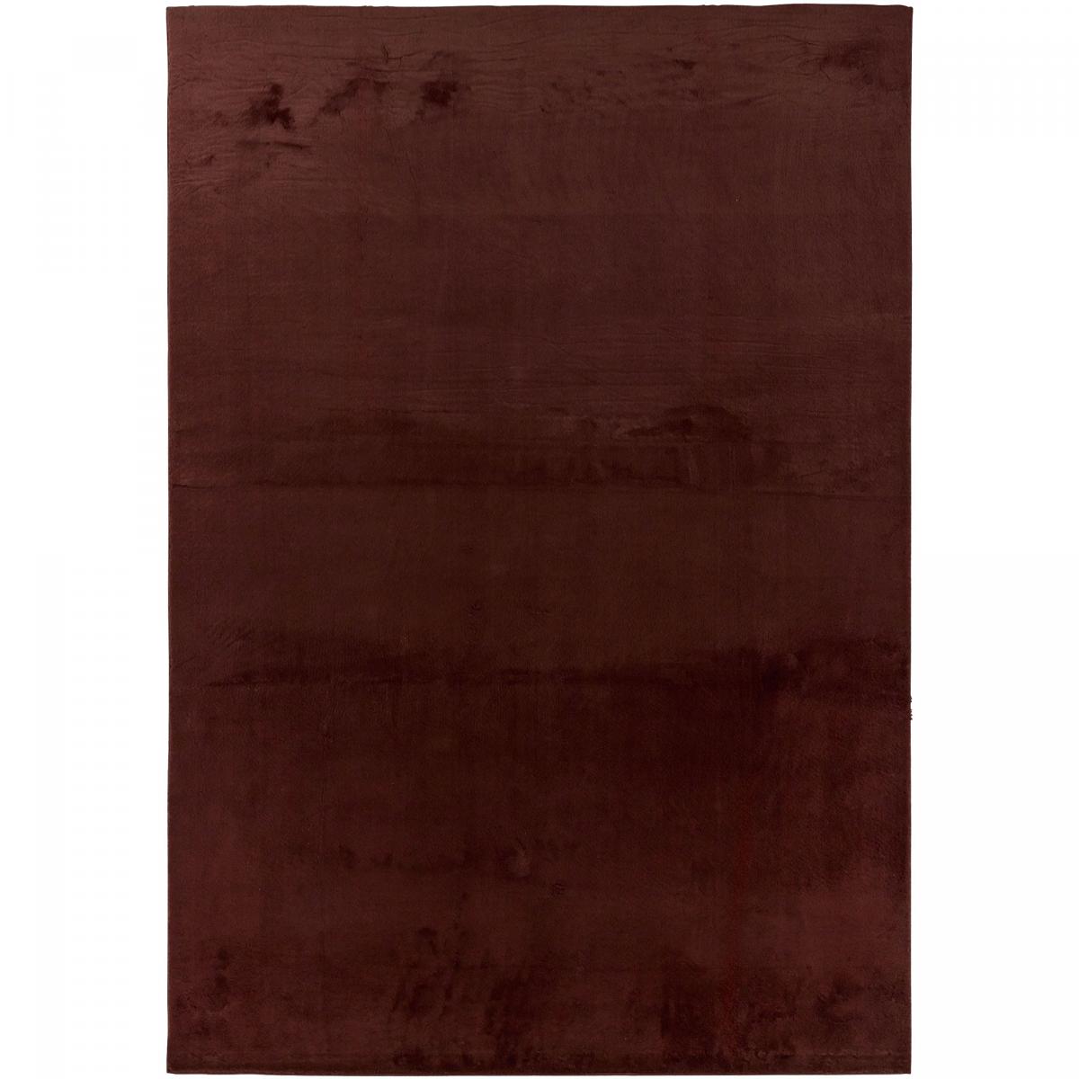 Tapis chambre ultra doux, uni et lavable LYN50, aussi idéal pour la chambre