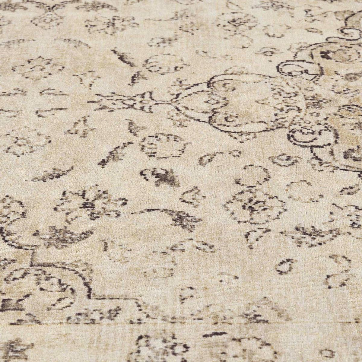 Tapis d'orient kilim authentique, structure tissée, LYN11 VINTAGE B élégant — vue 4