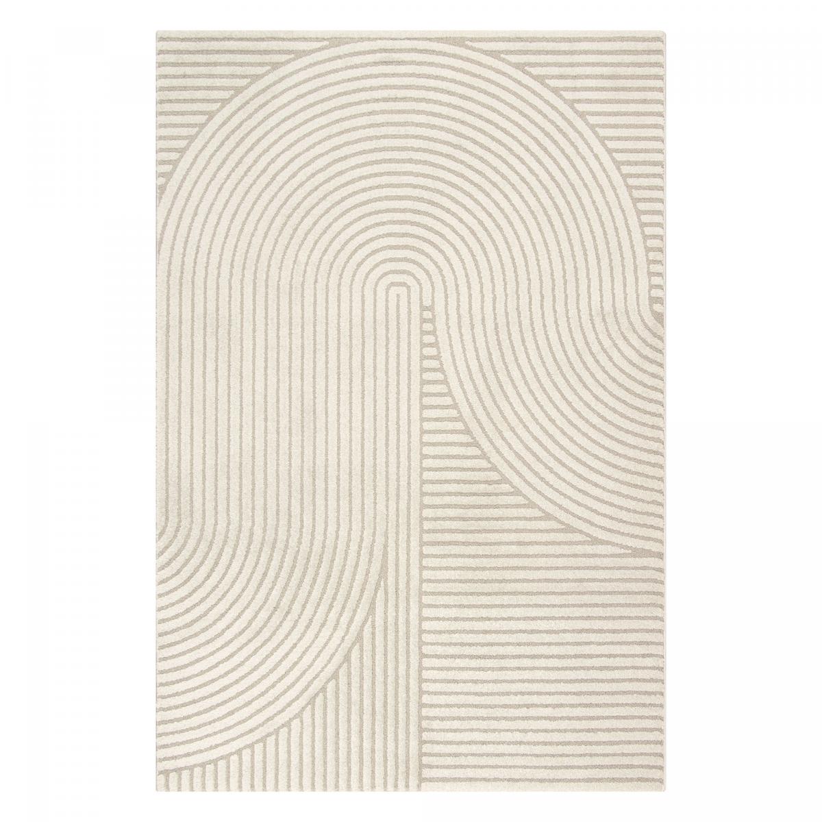 Tapis tissé à motif simple LYN9 B pour salon et chambre à coucher