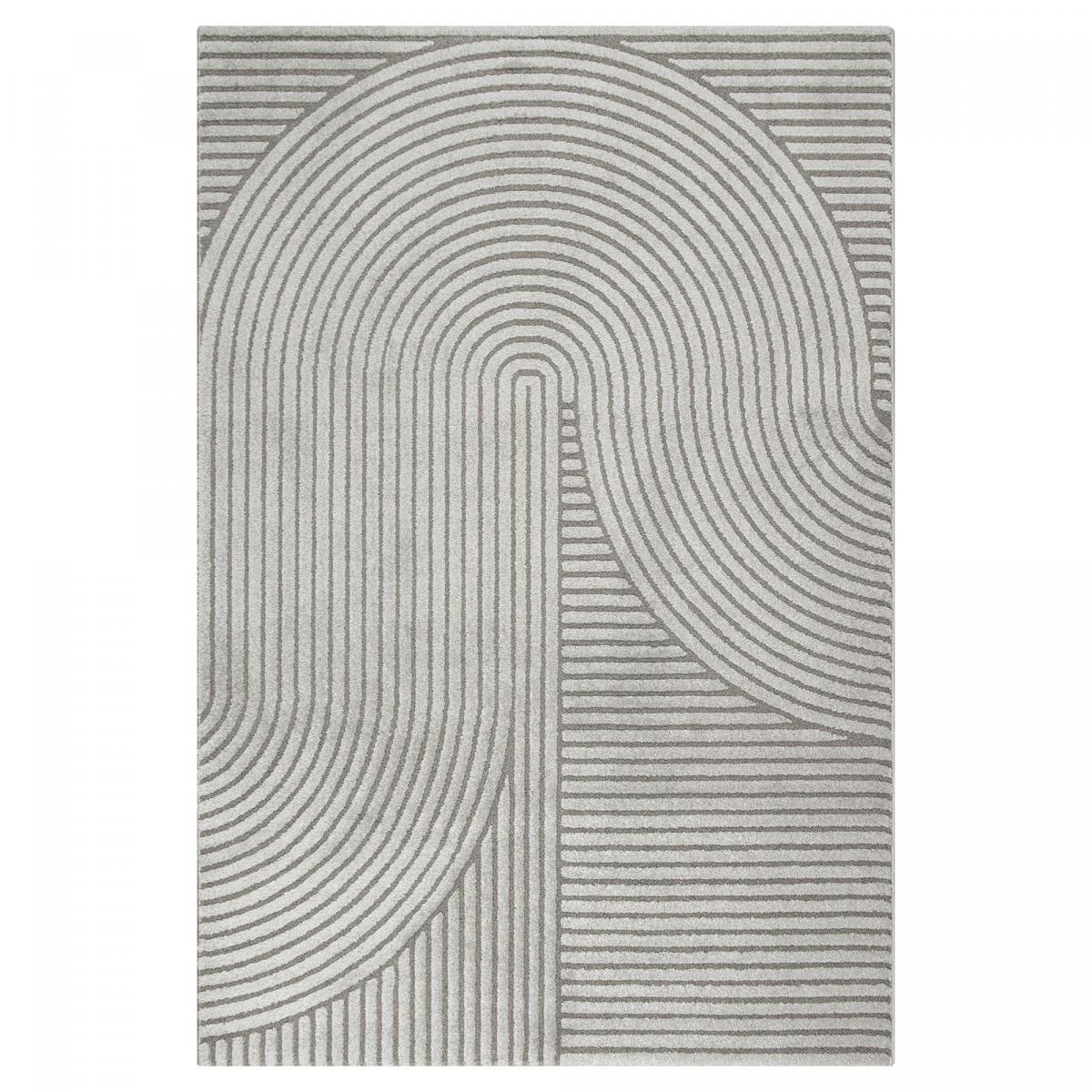 Tapis tissé à motif simple LYN9 B pour salon et chambre à coucher