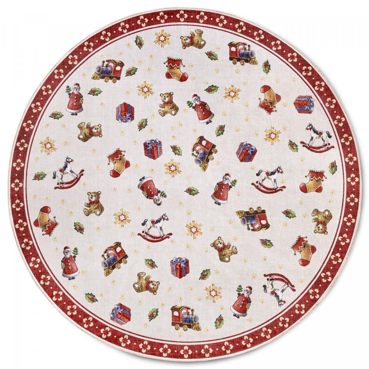 Tapis salon ou enfant NOEL, tapis kilim fin et original