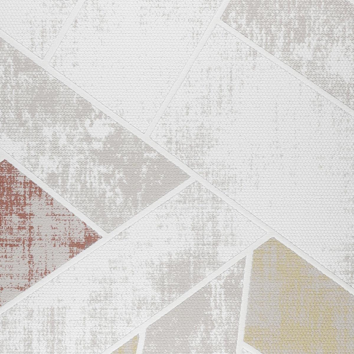 Tapis kilim, motif géométrique, tissage kilim plat, LYN55 VEGA — vue 4