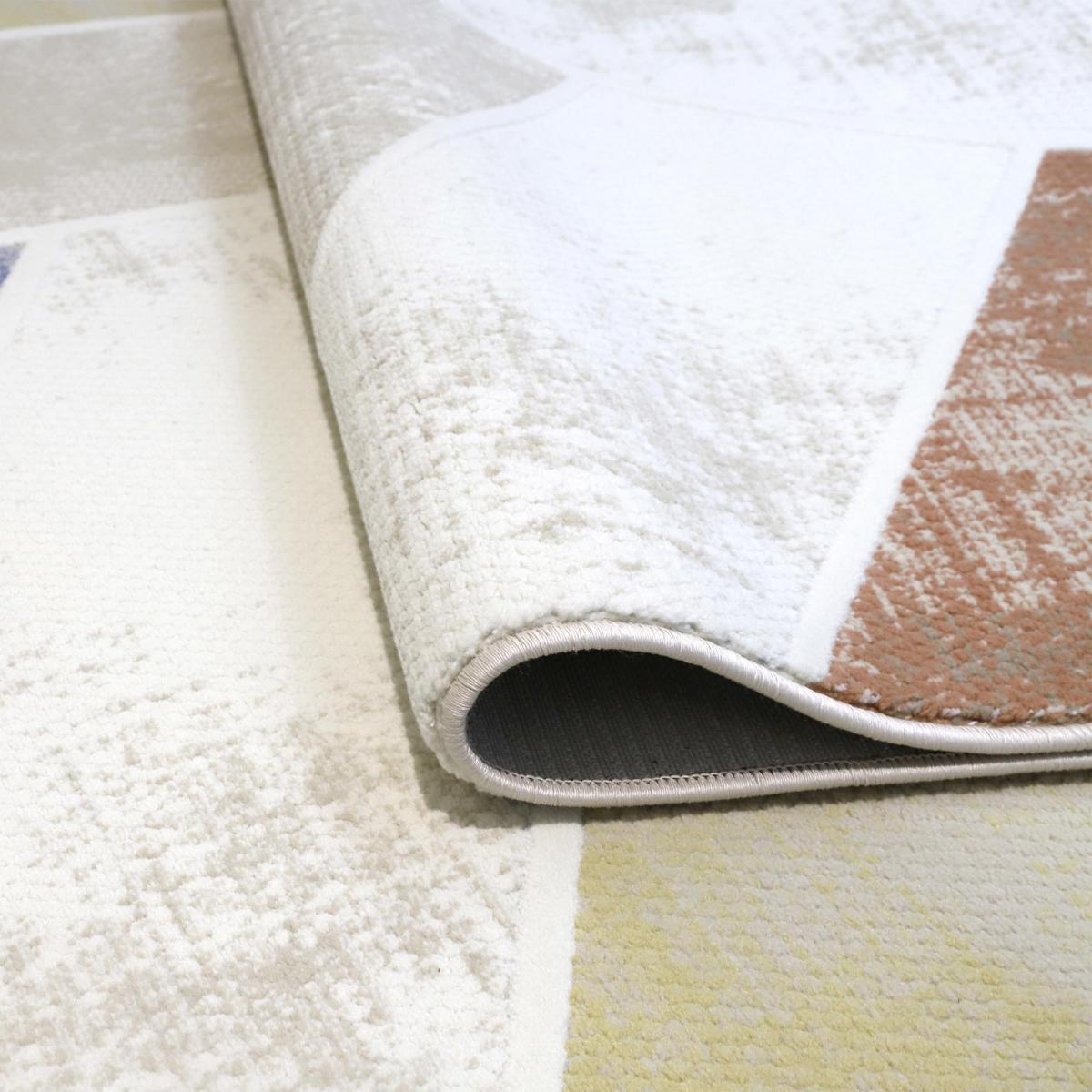 Tapis kilim, motif géométrique, tissage kilim plat, LYN55 VEGA — vue 6