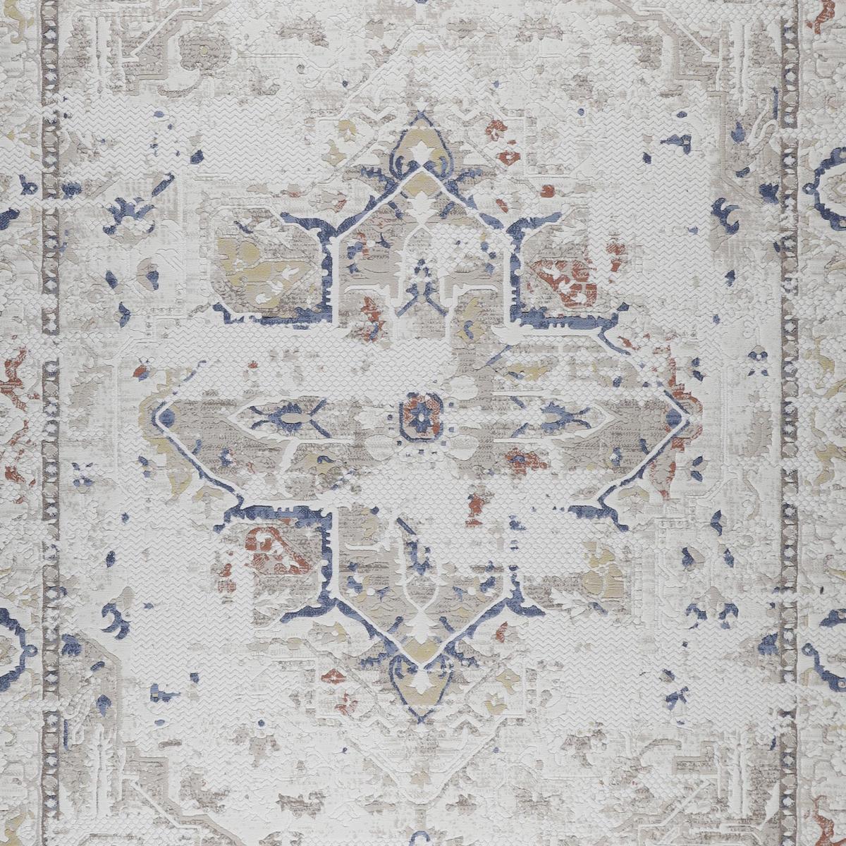 Tapis d'orient, motif oriental, tissage kilim plat, LYN55 SAMARA — vue 3