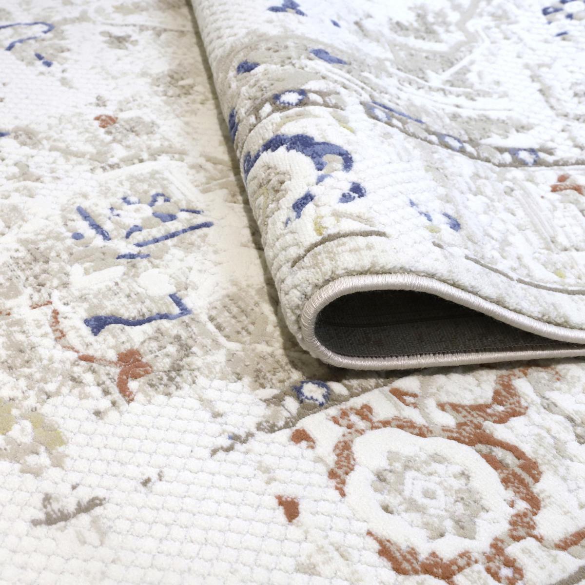Tapis d'orient, motif oriental, tissage kilim plat, LYN55 SAMARA — vue 5