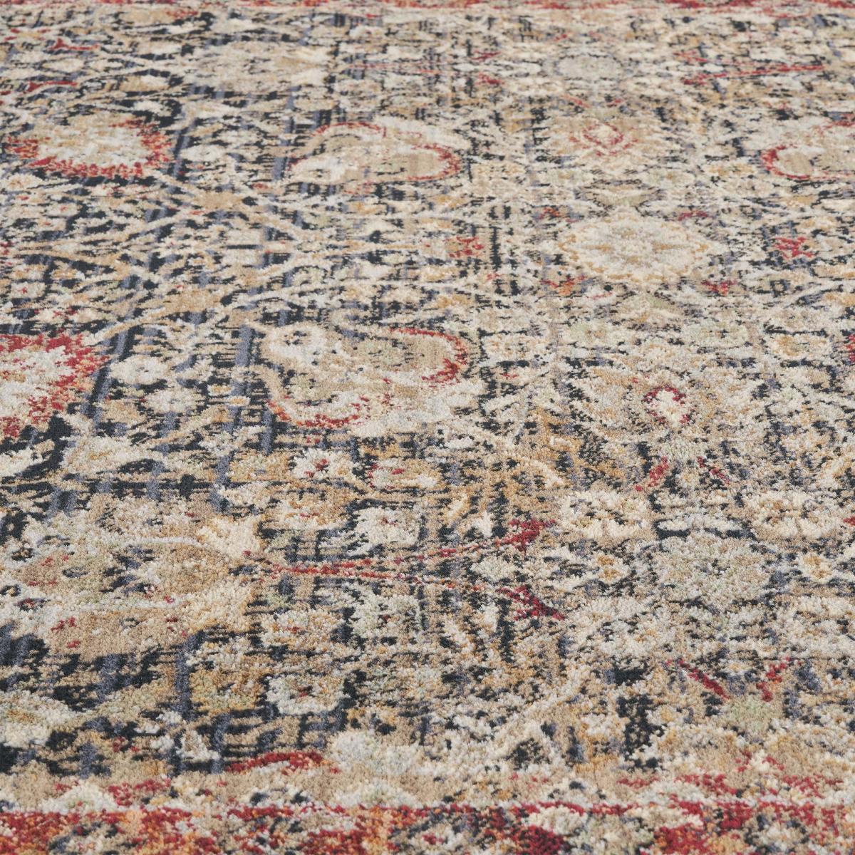 Tapis d'orient, motif oriental authentique tissé, LYN52 TABRIZA — vue 4