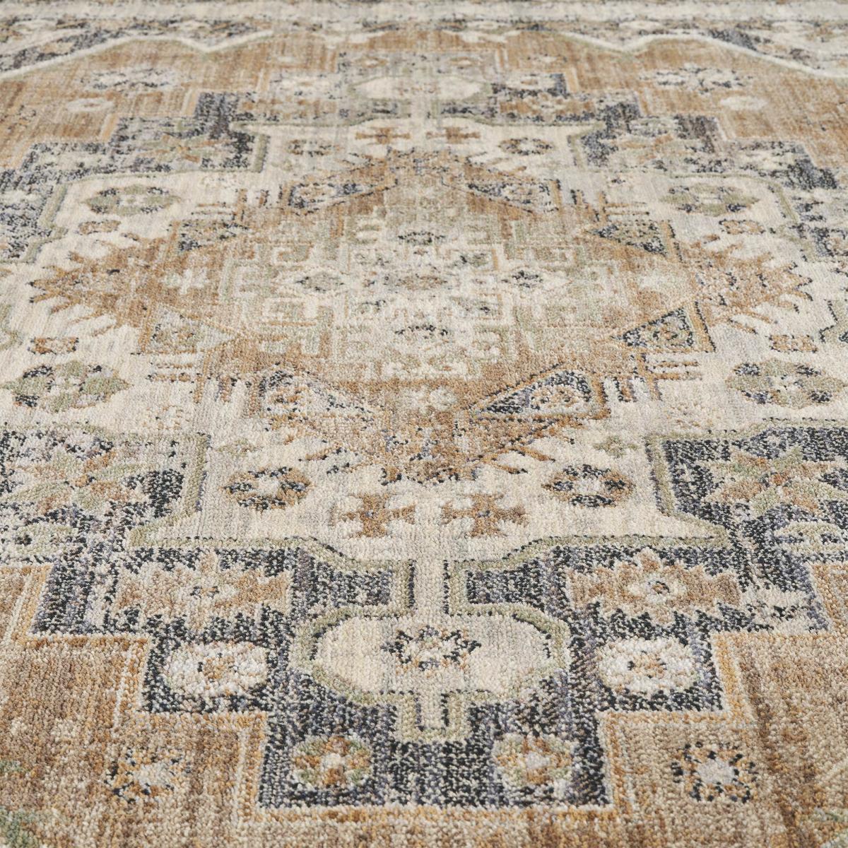 Tapis d'orient, motif oriental authentique, tissé, LYN52 BOUKA — vue 4