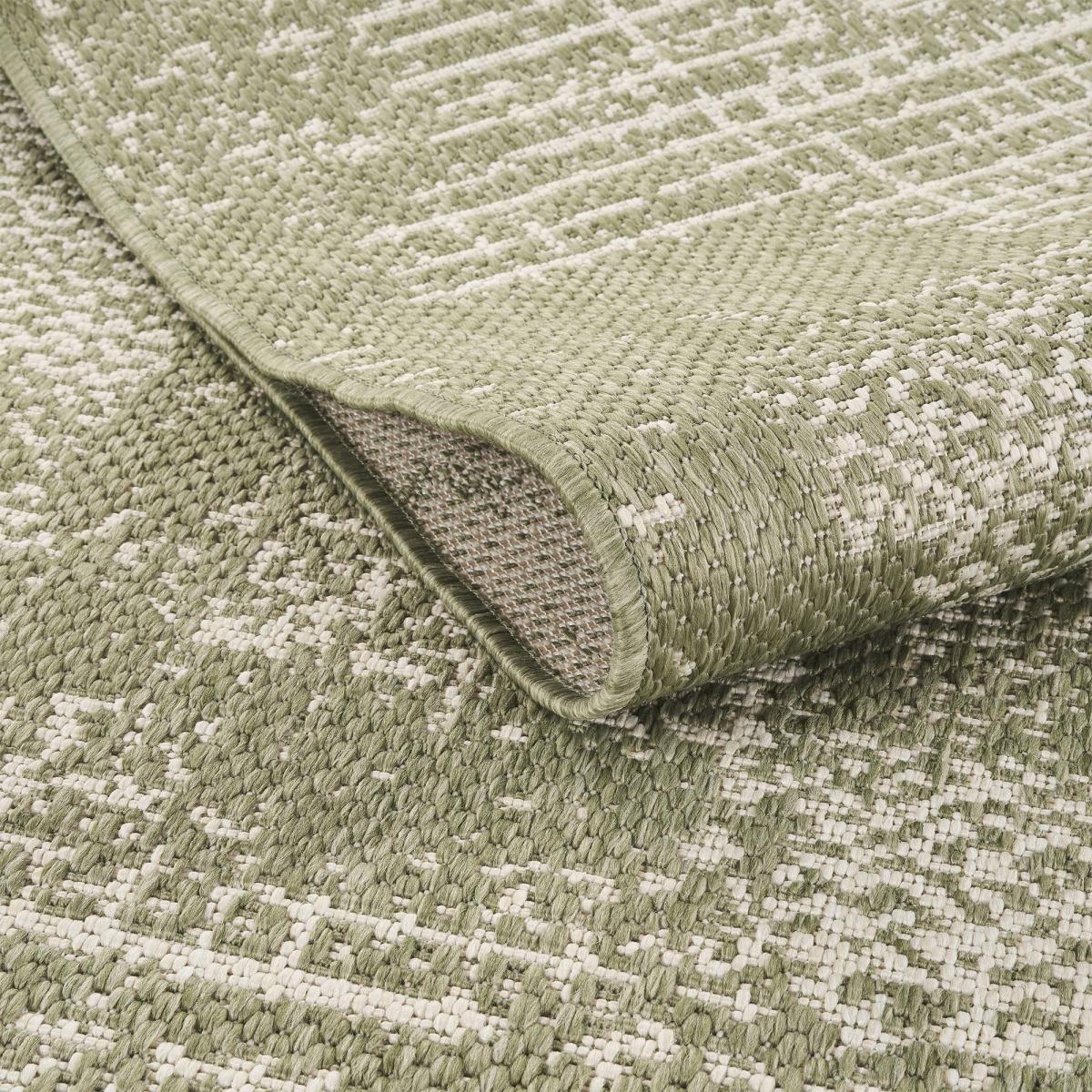 Tapis kilim, motif géométrique, tissé à plat, style ethnique — vue 5