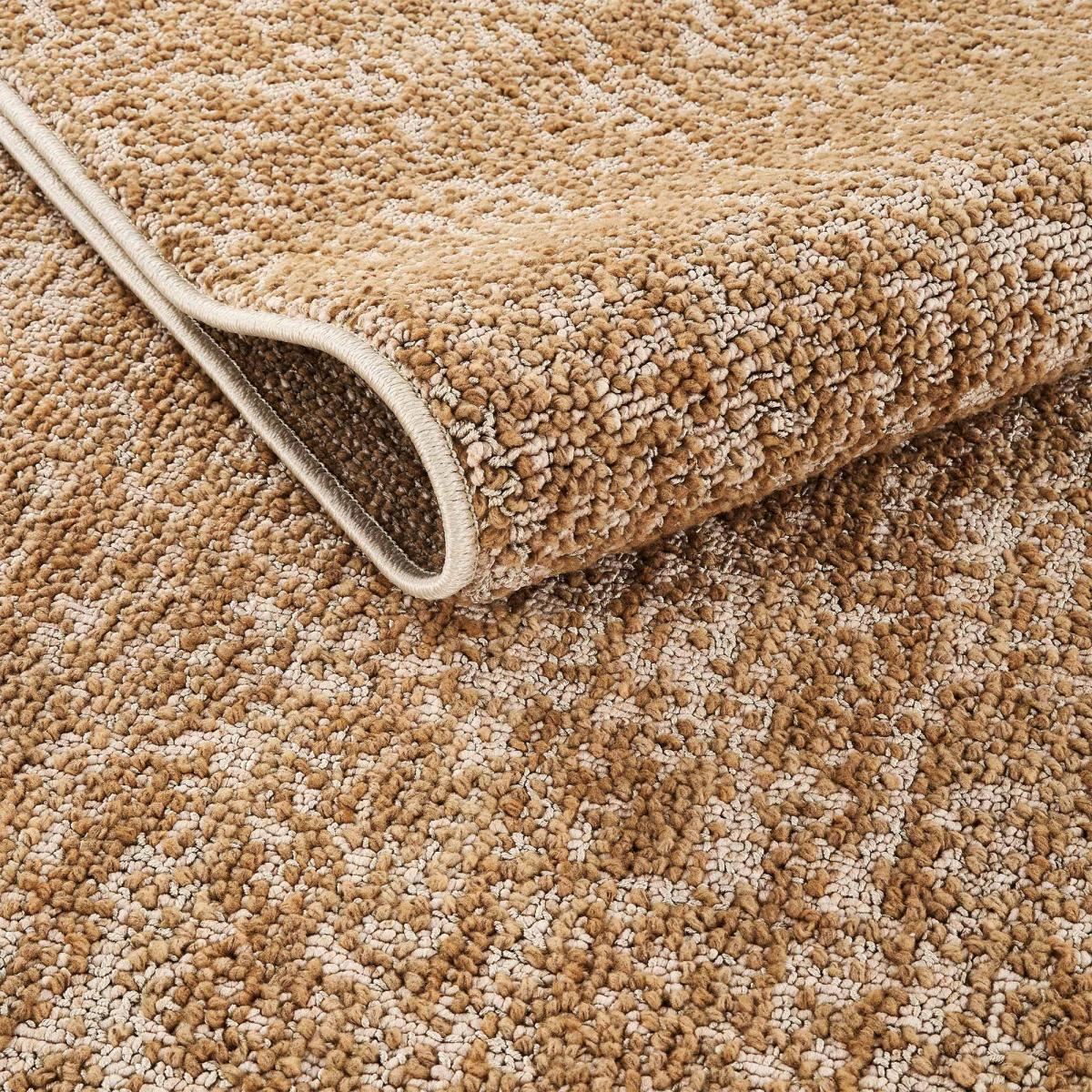 Tapis kilim faux uni, tissage authentique, design épuré, DUCCA — vue 5