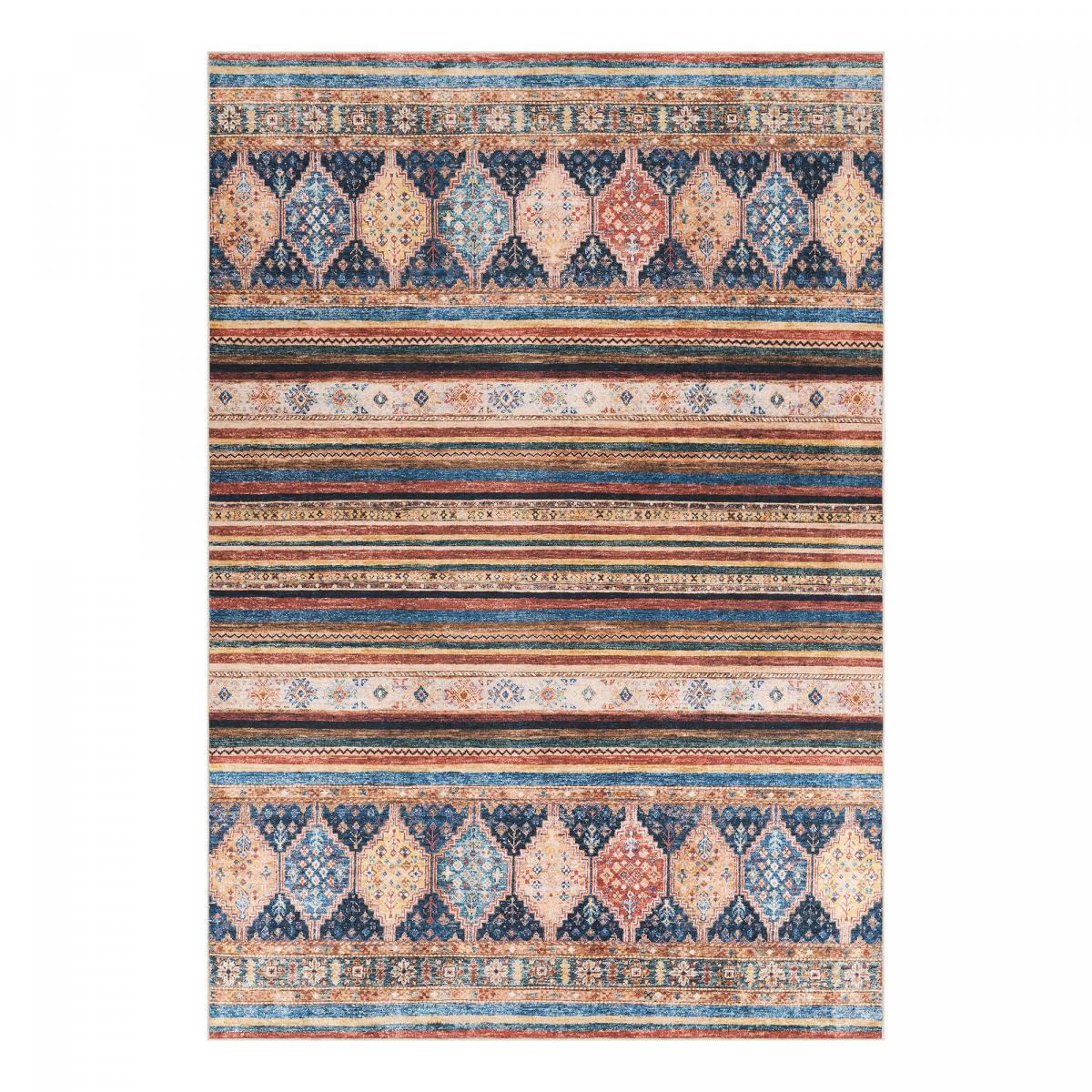 Tapis kilim traditionnel, style authentique, LYN11 KASBAH