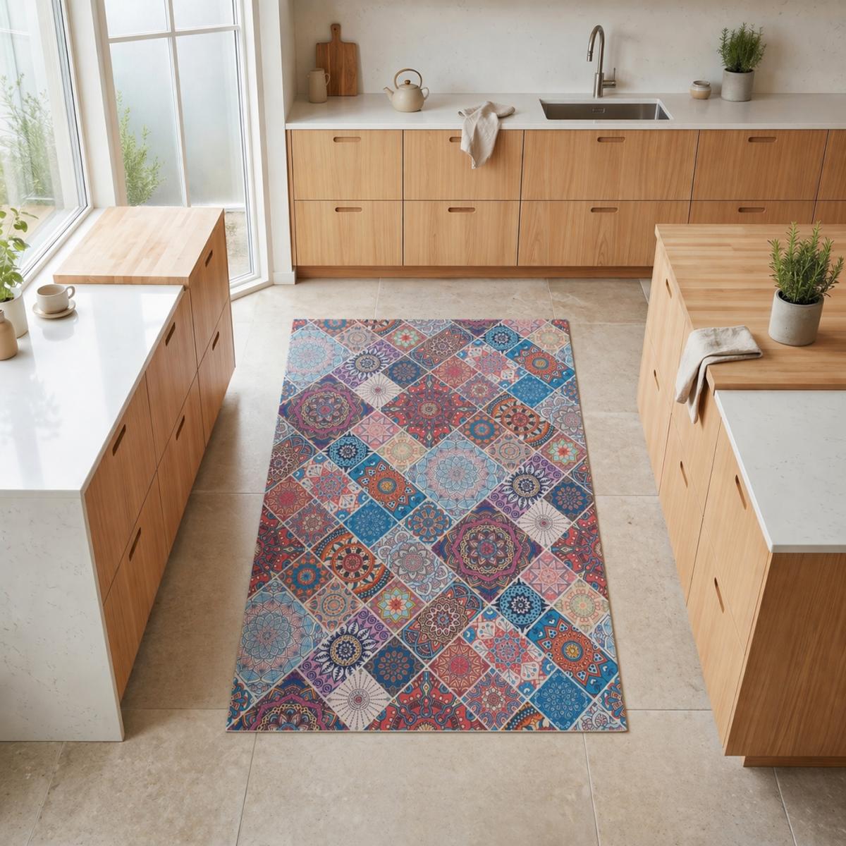 Tapis kilim à motif géométrique authentique, LYN11 BOHEME — vue 6