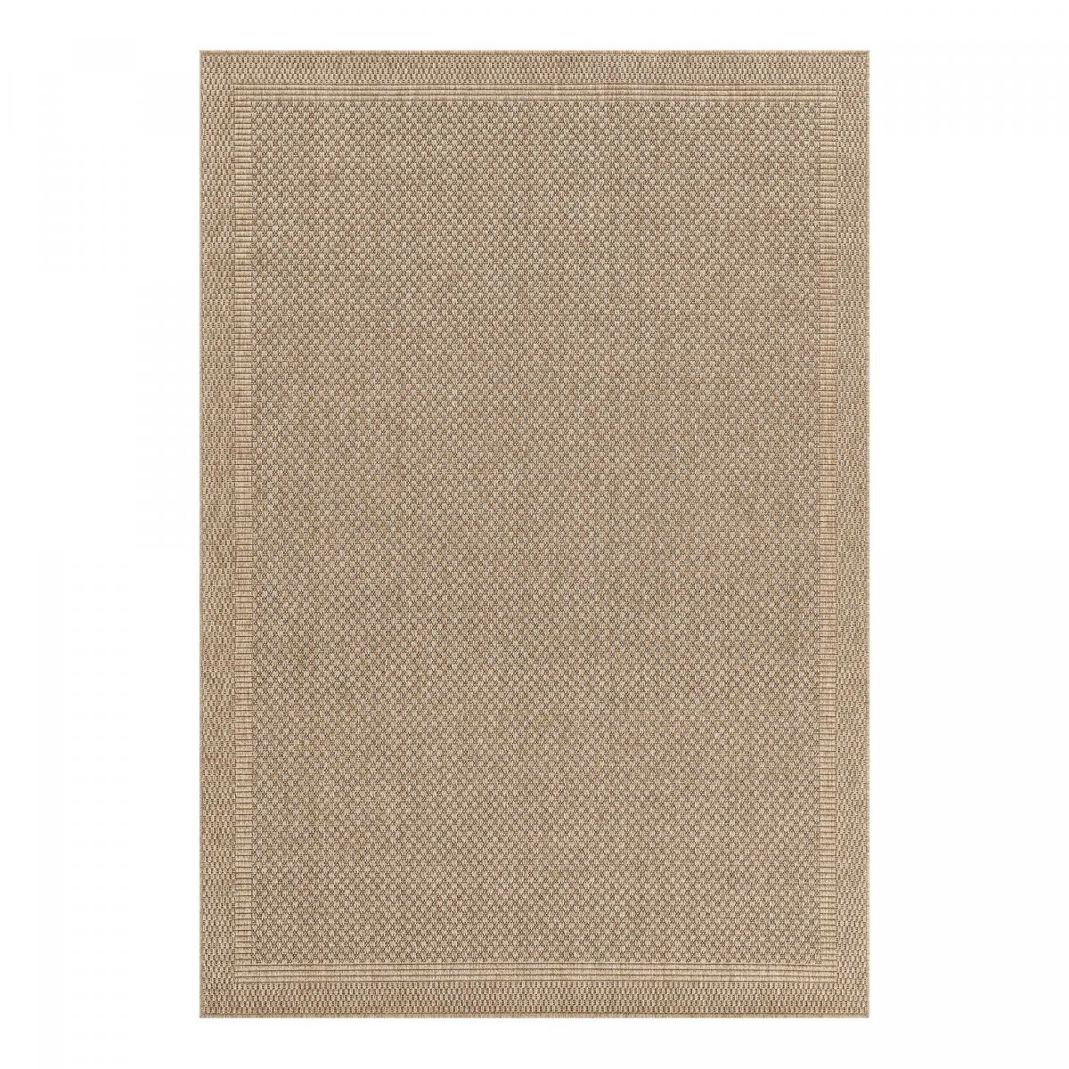 Tapis extérieur, motif faux uni, style kilim, LYN13 REZA 5
