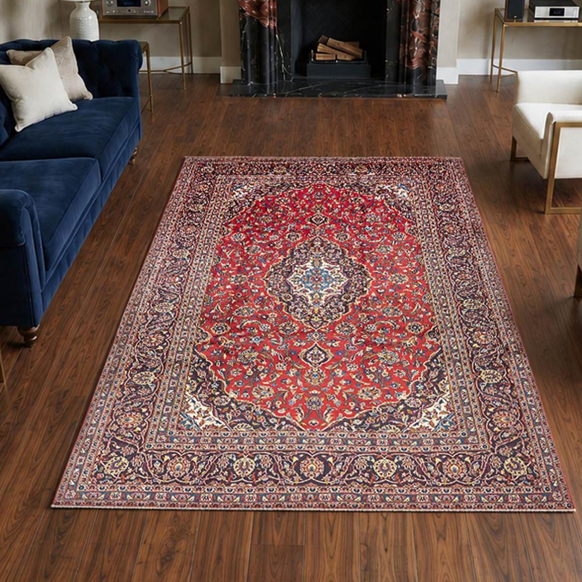 Tapis d'orient au motif oriental, noué main en laine, ARDAKAN 2 — vue 3