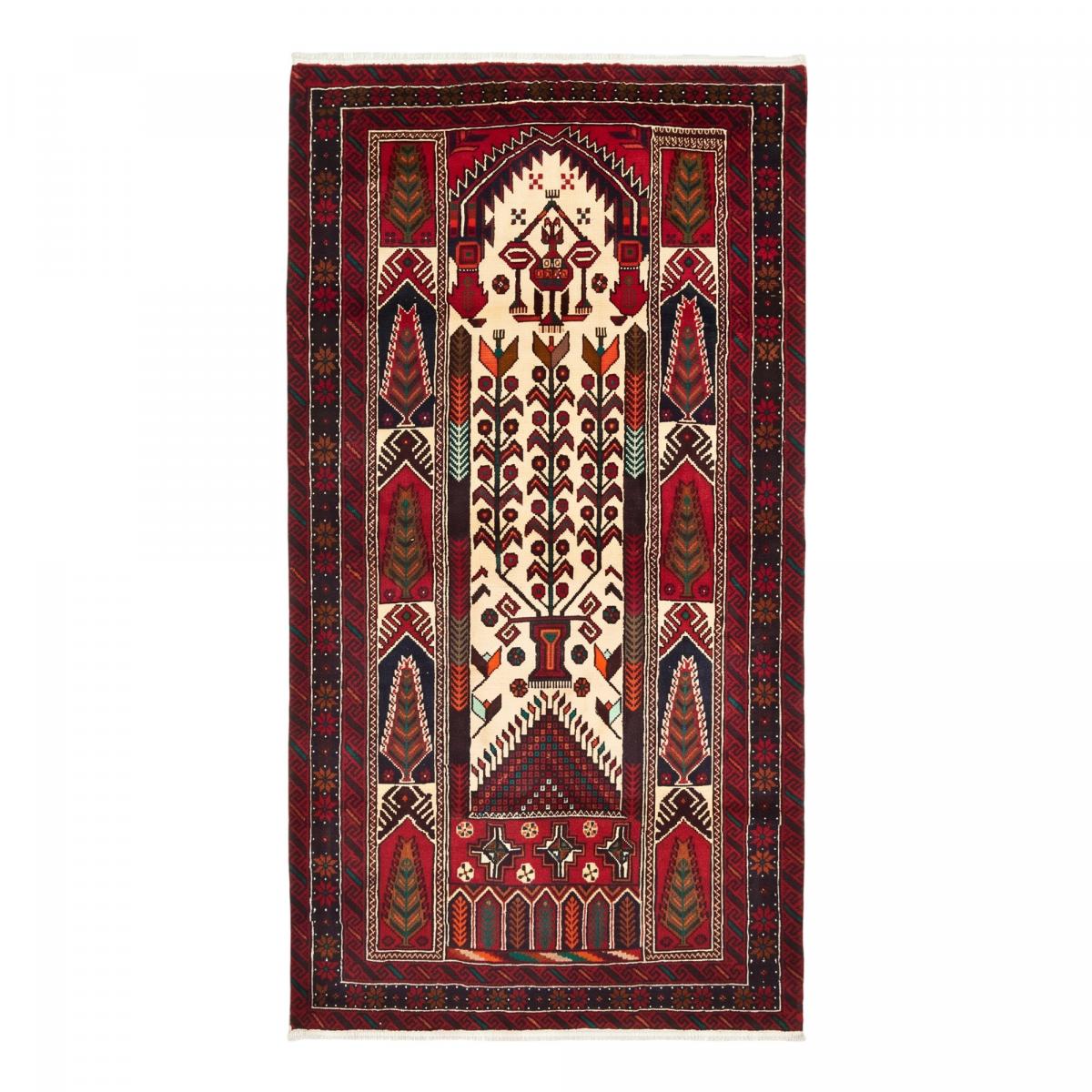 Tapis d'orient oriental, noué main en laine, BALUTSCH 1