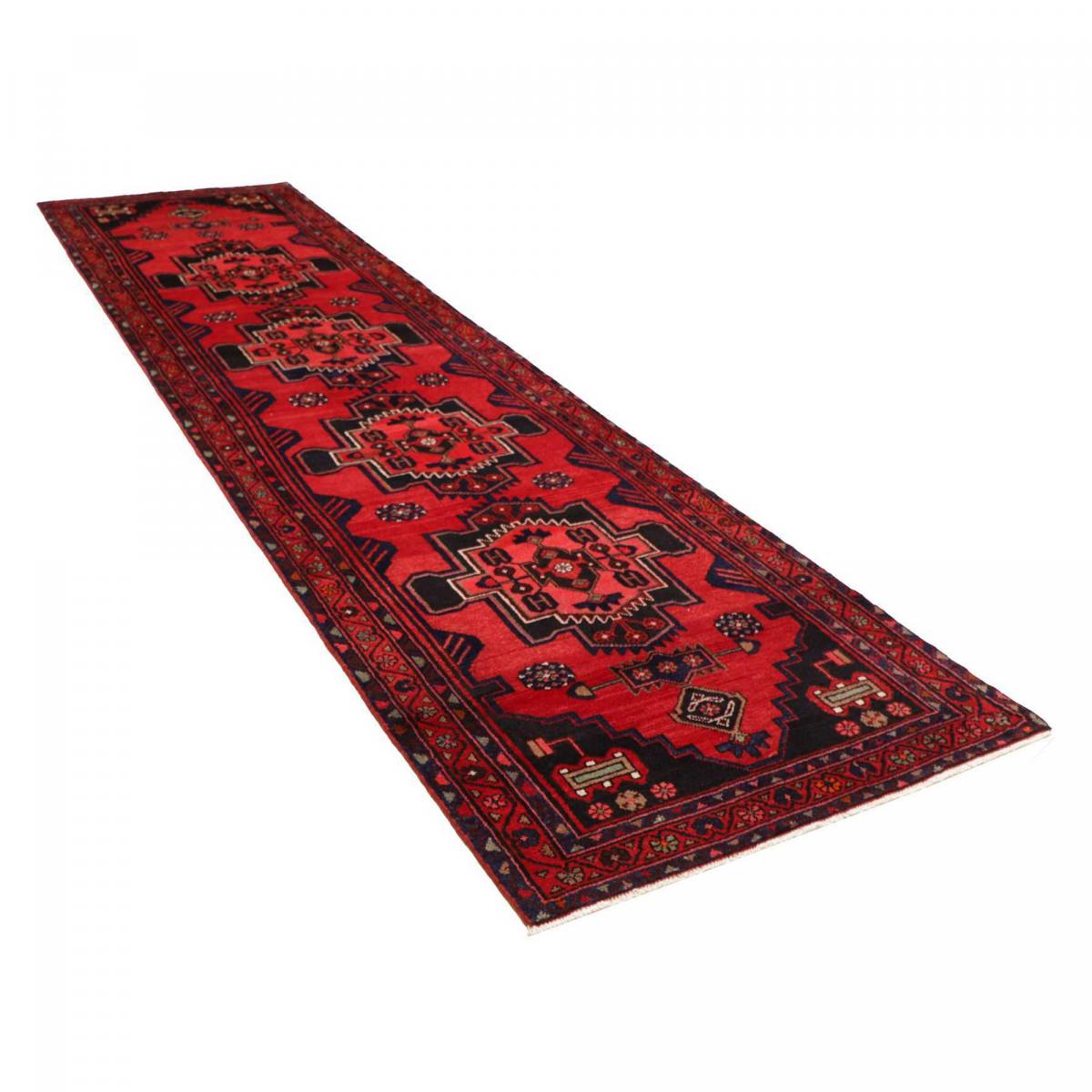 Tapis d'orient, motif oriental noué à la main, HAMADAN 5 — vue 4