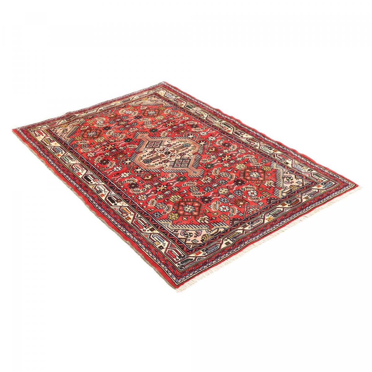Tapis d'orient au motif oriental, noué main, HAMADAN 178 — vue 4