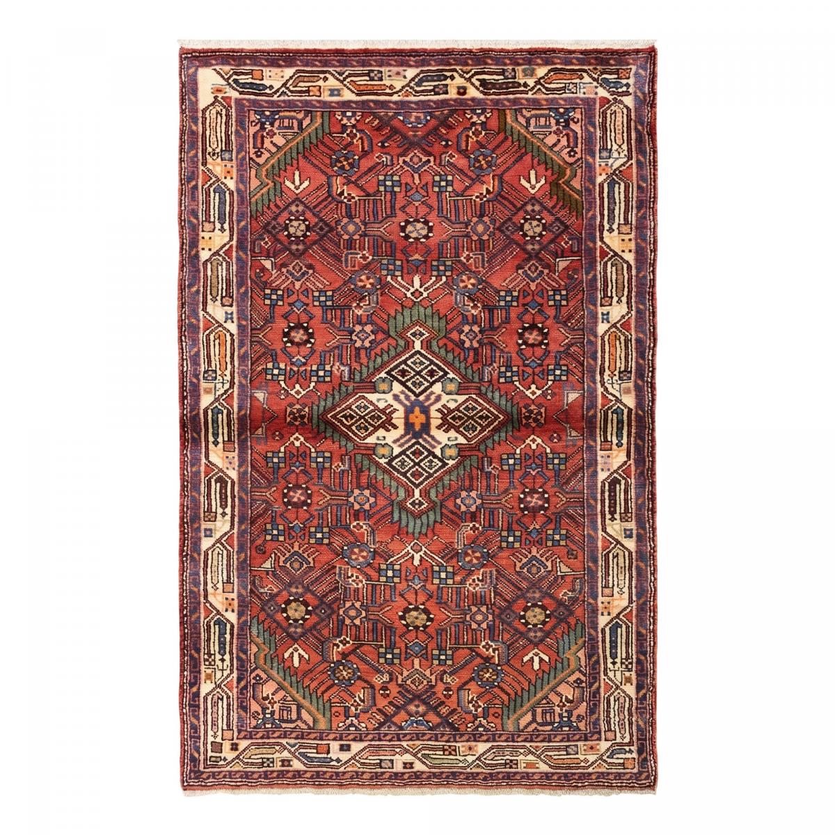 Tapis d'orient au motif oriental, noué à la main, HAMADAN 7