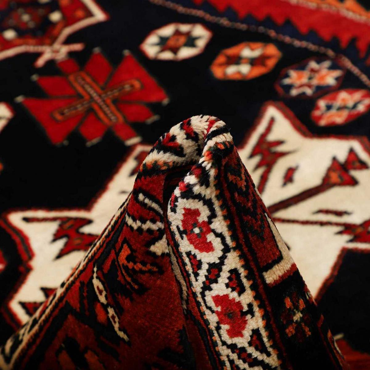 Tapis d'orient au motif oriental, noué à la main en laine, HAMADAN 8 — vue 6