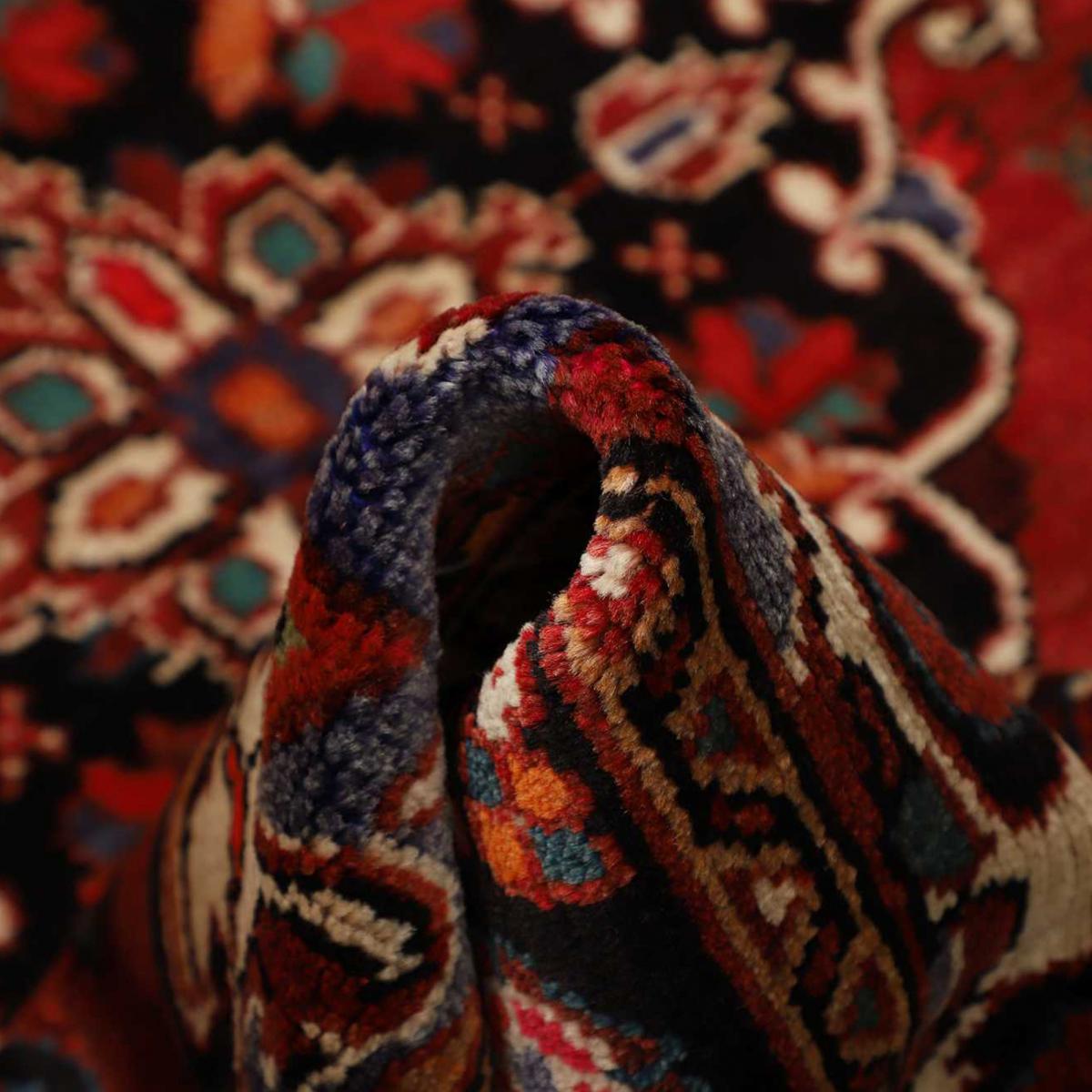 Tapis d'orient, motif oriental noué main en laine, HAMADAN 9 — vue 6