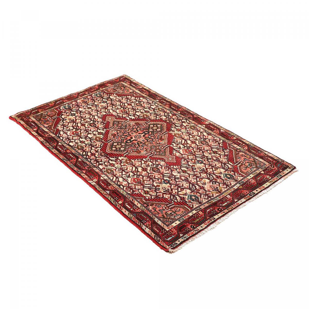 Tapis d'orient, motif oriental noué main en laine, HAMADAN 11 — vue 4