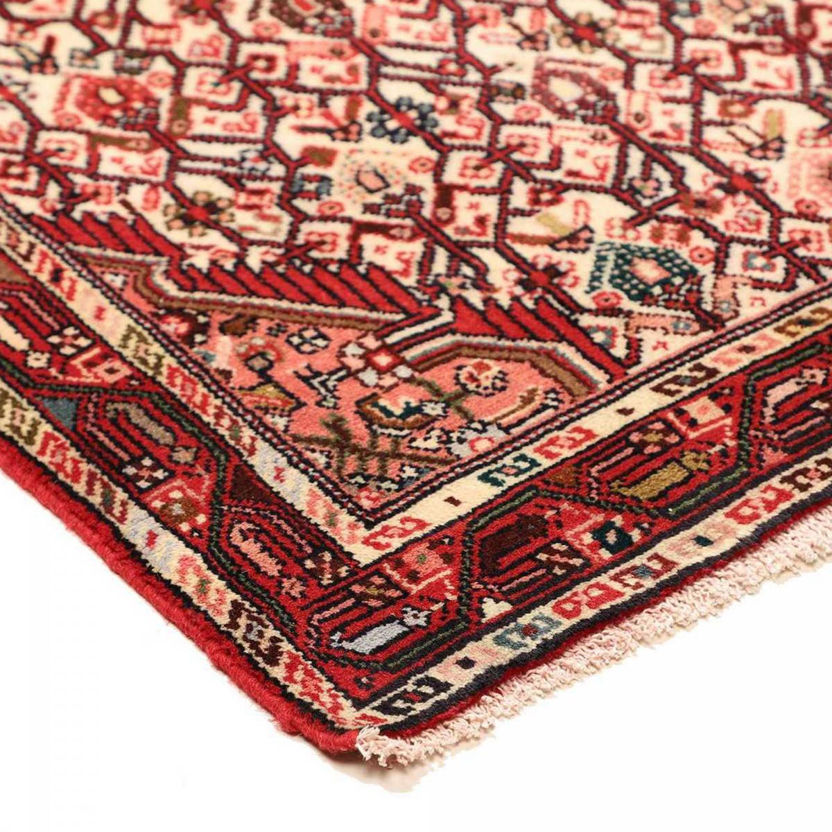 Tapis d'orient, motif oriental noué main en laine, HAMADAN 11 — vue 5