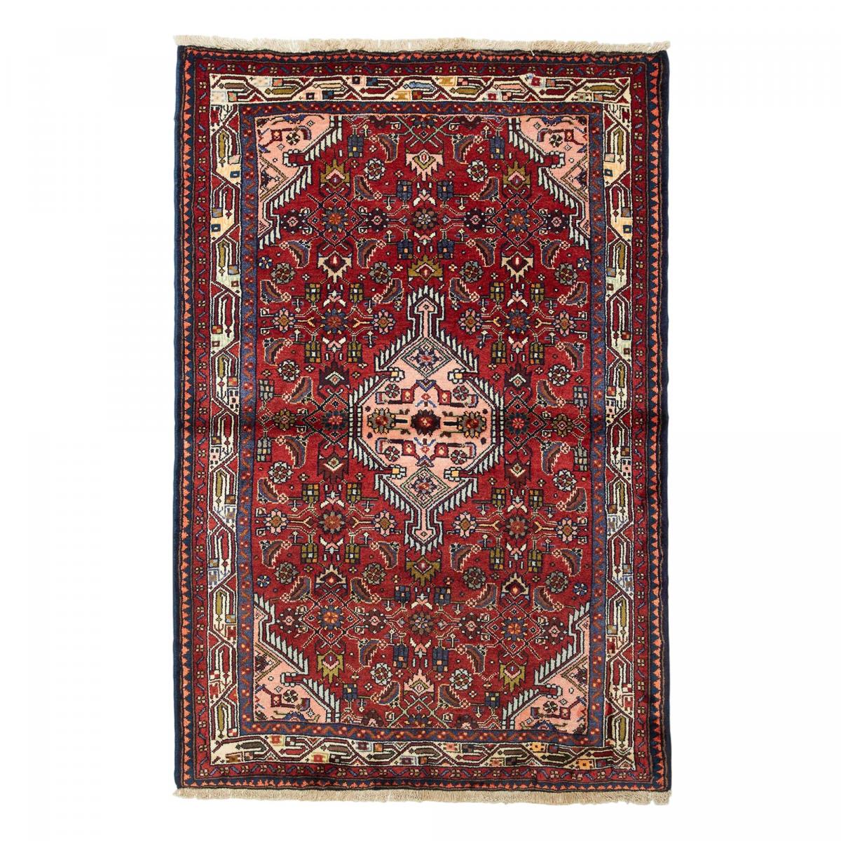 Tapis d'orient au motif oriental, noué à la main, HAMADAN 12