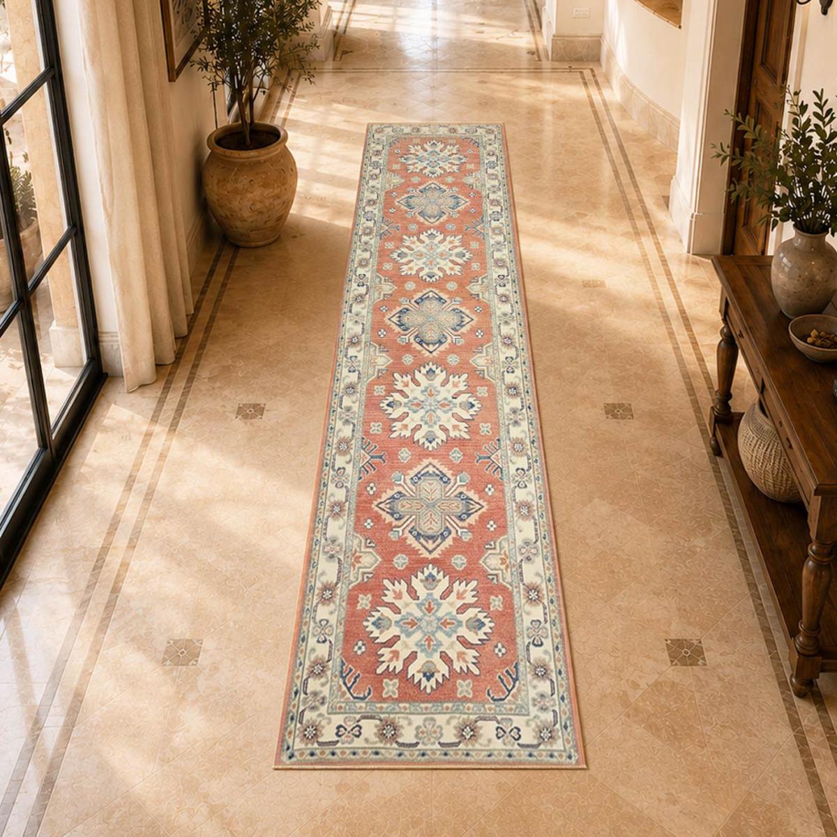 Tapis d'orient aux motifs géométriques, noué main, KAZAK CO 120 — vue 3