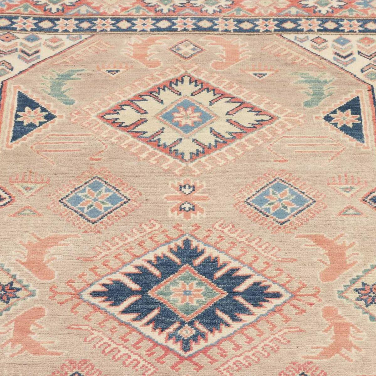 Tapis d'orient géométrique, noué main en laine, KAZAK CO 52 — vue 6