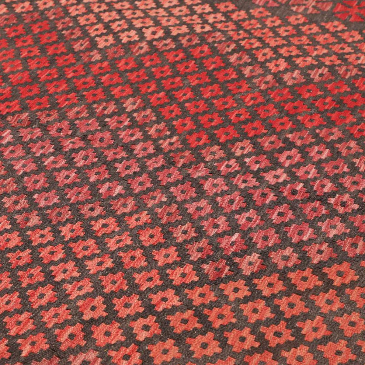 Tapis d'orient, motif géométrique authentique, laine naturelle, KILIM 11 — vue 5