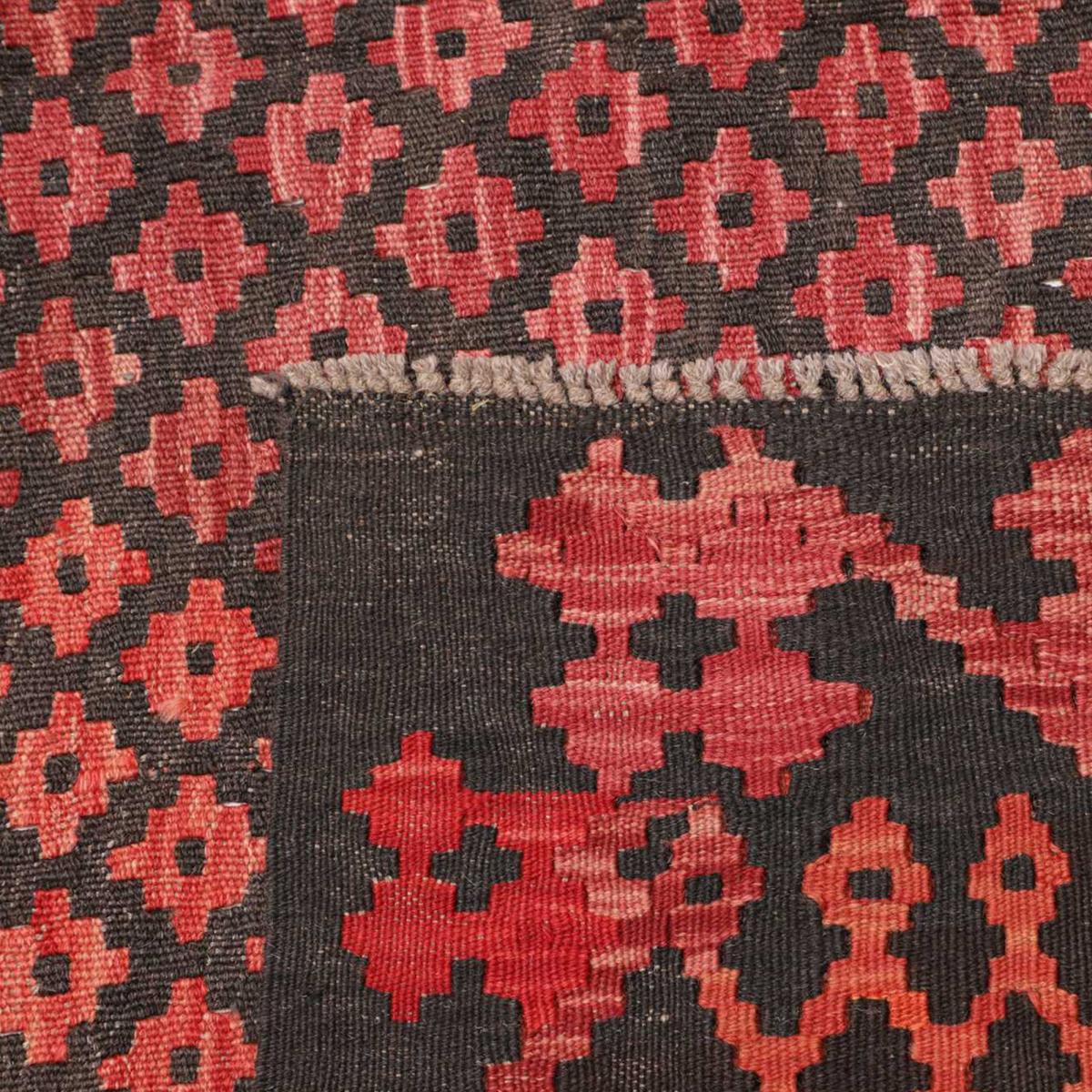Tapis d'orient, motif géométrique authentique, laine naturelle, KILIM 11 — vue 6